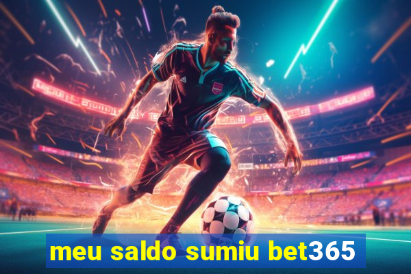 meu saldo sumiu bet365